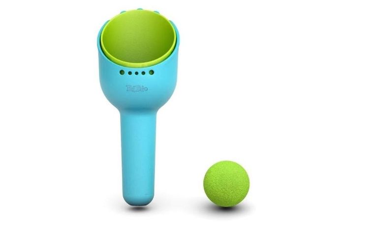 Bibio, łopatko-grabki, zabawka 3w1, turkus