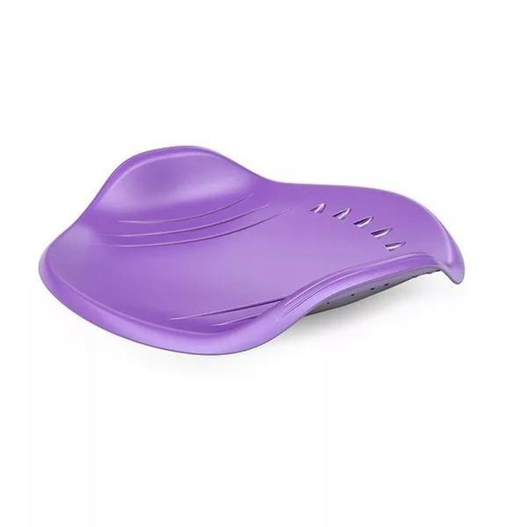 Bibio, ślizg zjazdowy, okrągły, fiolet