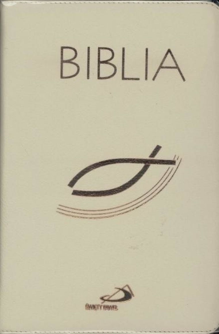Biblia z rybką z suwakiem