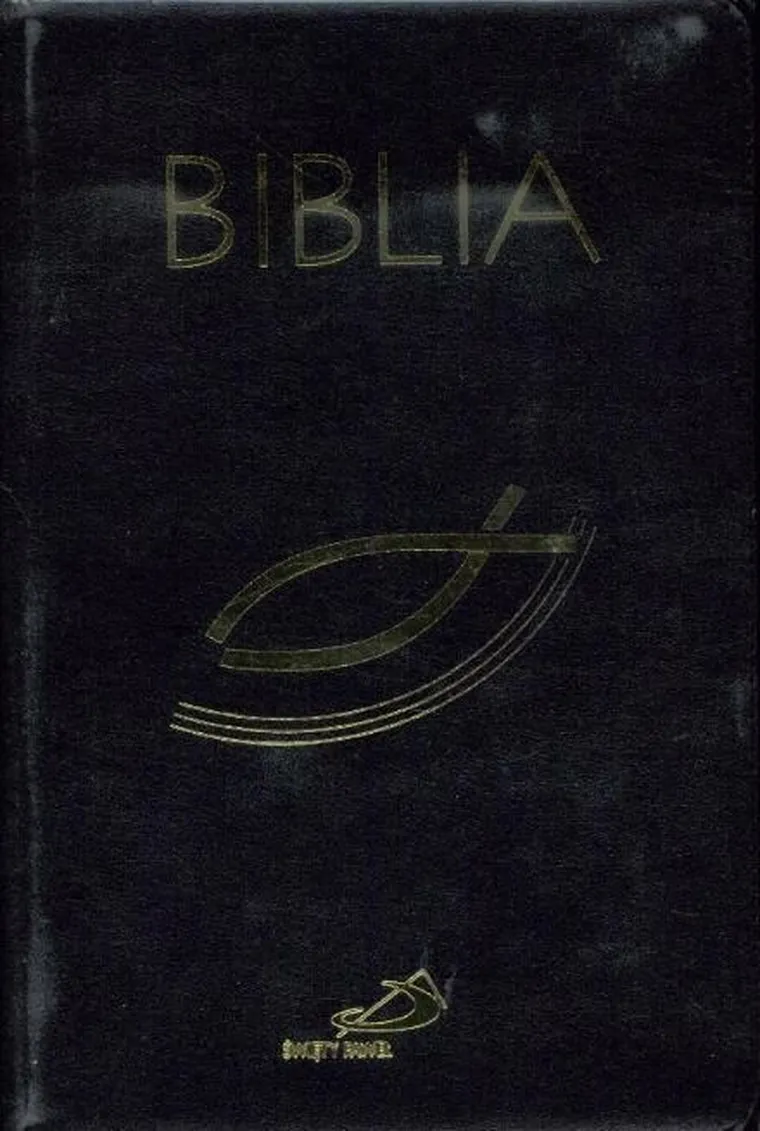 Biblia z rybką z suwakiem