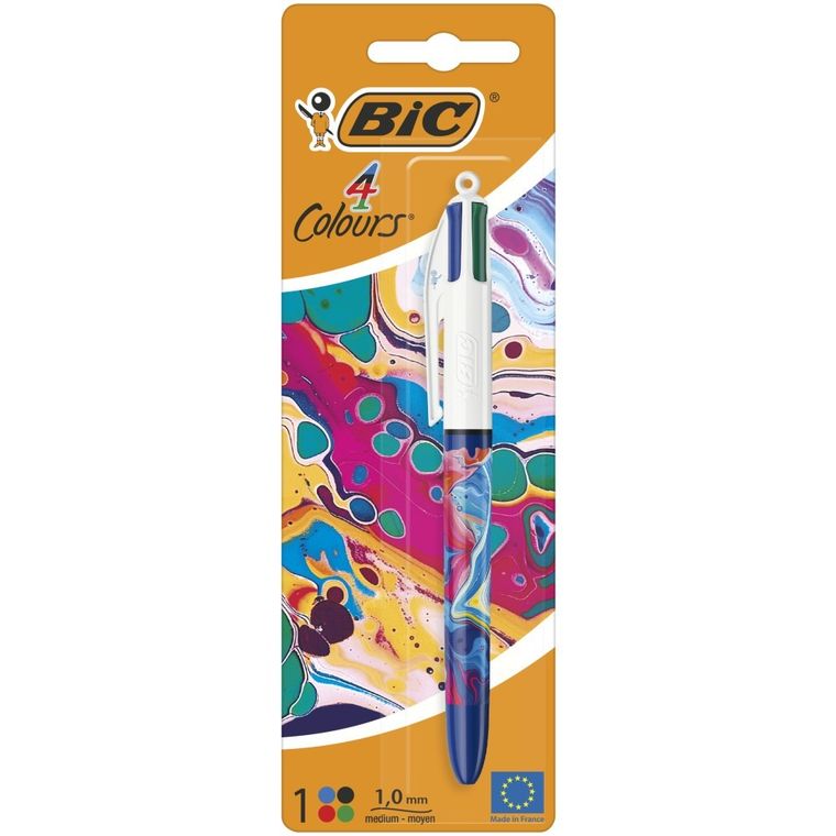 Bic, 4 Colours, Message Botanical, długopis, 1 szt.