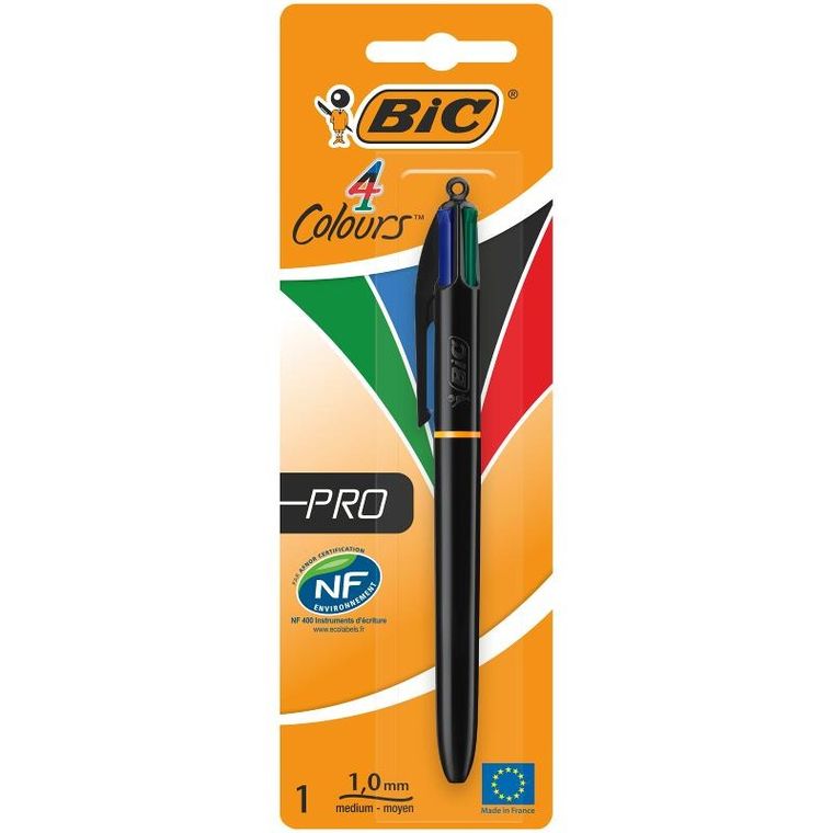 Bic, 4 Colours Pro, długopis