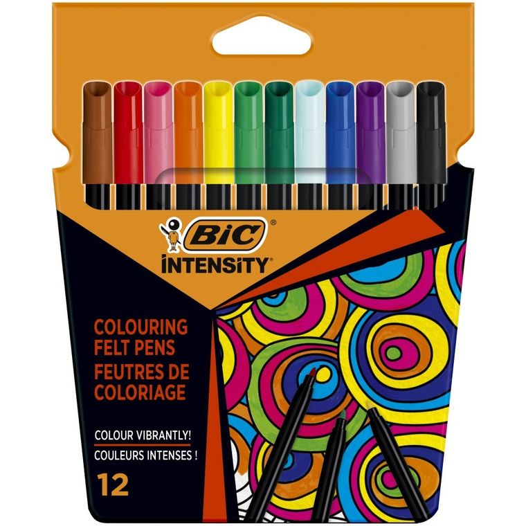 Bic, Color Up, flamastry, 12 szt.