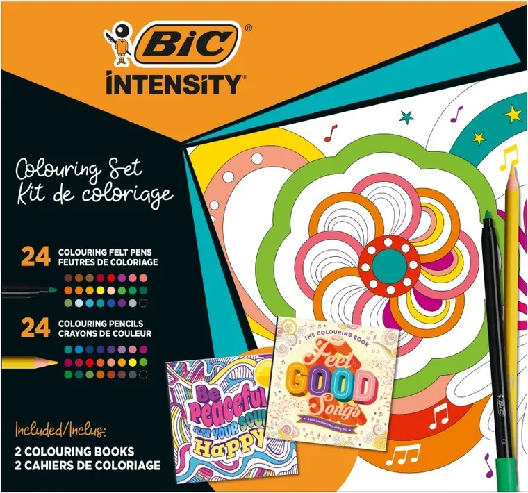 Bic, Intensity, Igloo, zestaw kreatywny