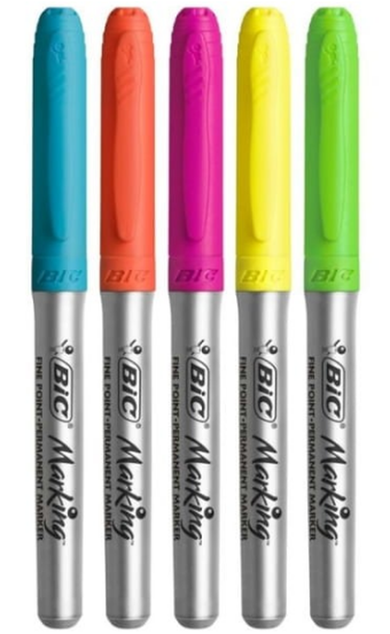 Bic, Marking Intense, markery permamentny, 5 szt.