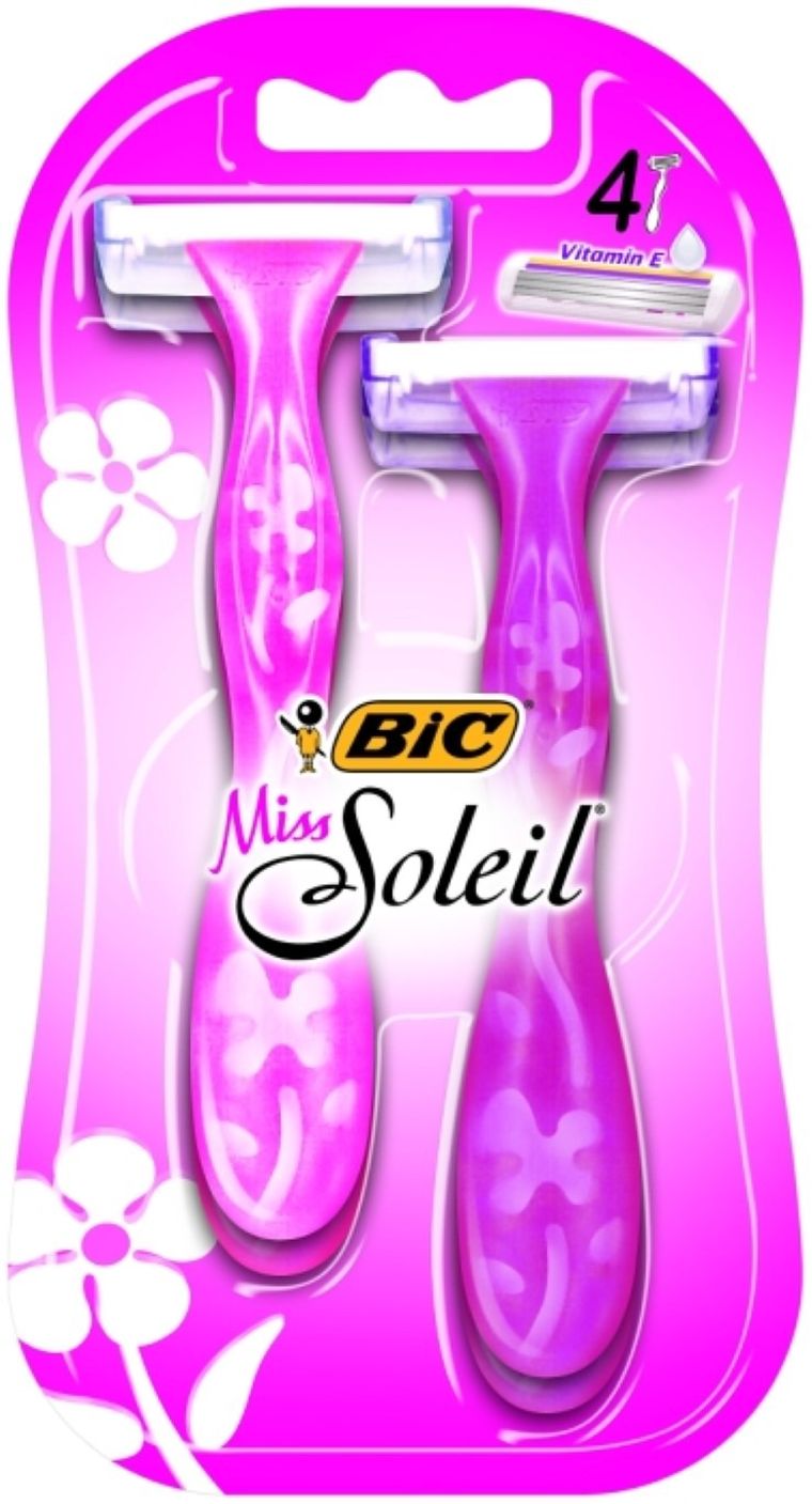 Bic, Miss Soleil, maszynka do golenia dla kobiet, 4 szt.