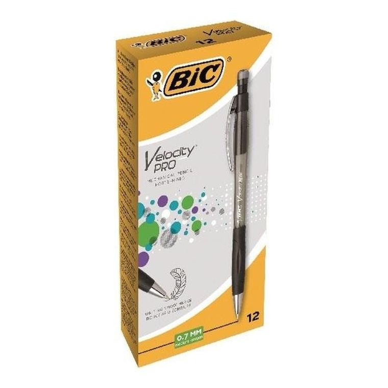 Bic, ołówek automatyczny Velocity 0,7, 12 szt.