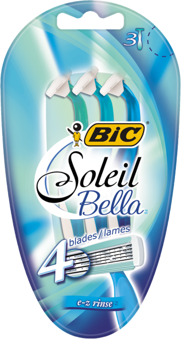 Bic, Soleil Bella, maszynka do golenia dla kobiet, 3 szt.