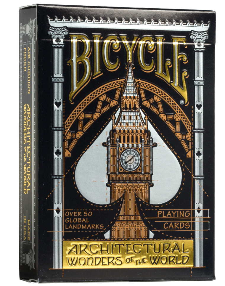 Bicycle, Architectural Wonders, karty do gry