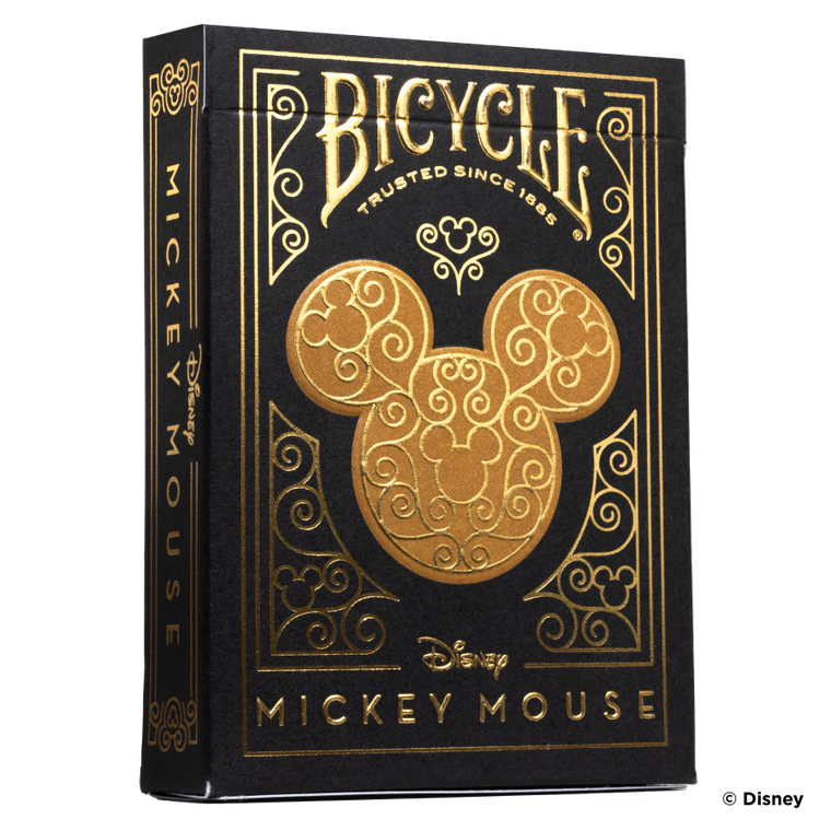 Bicycle, Black And Gold Mickey, karty do gry