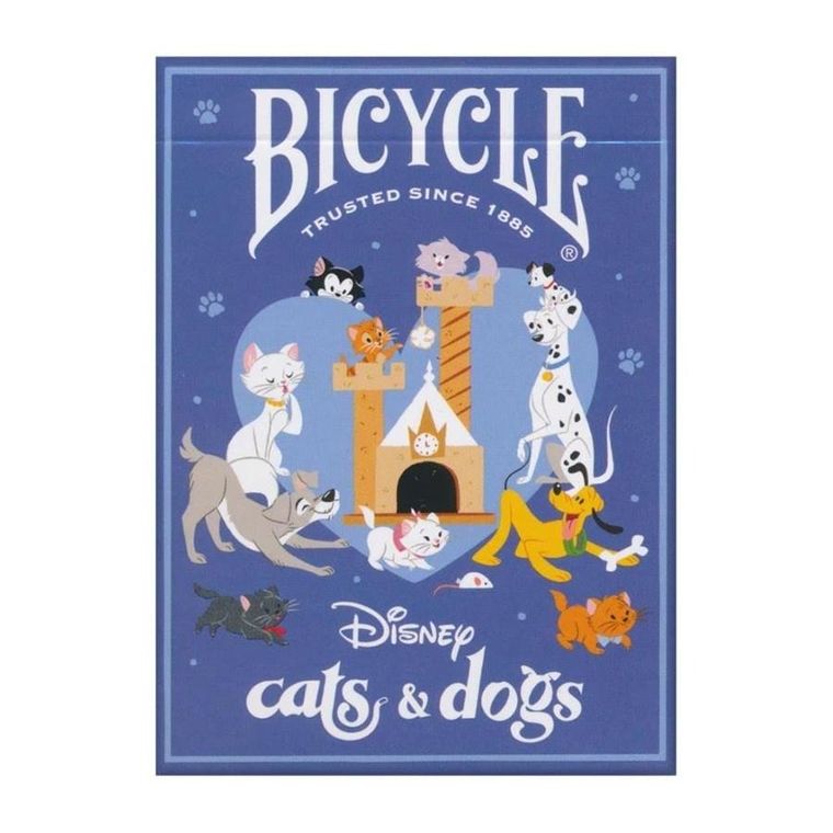 Bicycle, Disney, Cats and Dogs, karty do gry