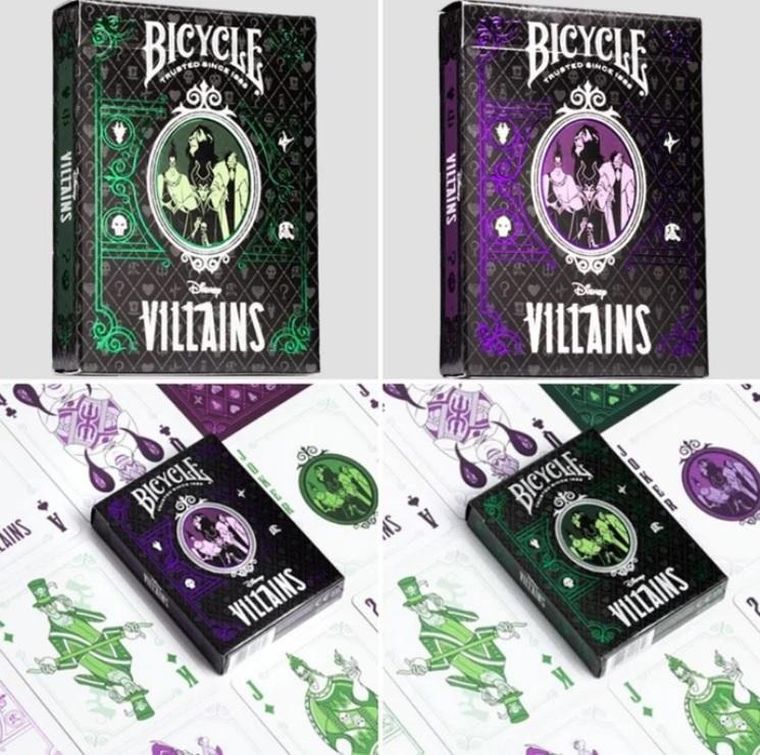 Bicycle, Green&Purple Villain, karty do gry