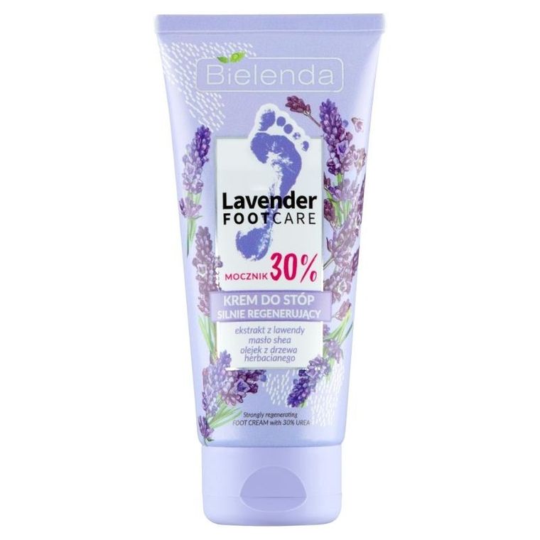 Bielenda, Lavender Foot Care, krem do stóp silnie regenerujący, mocznik, 30%, 75 ml