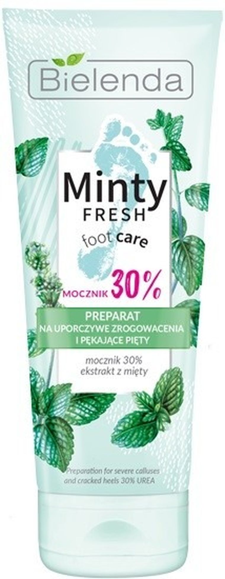 Bielenda, Minty Fresh Foot Care, preparat na uporczywe zrogowacenia i pękające pięty, 75 ml