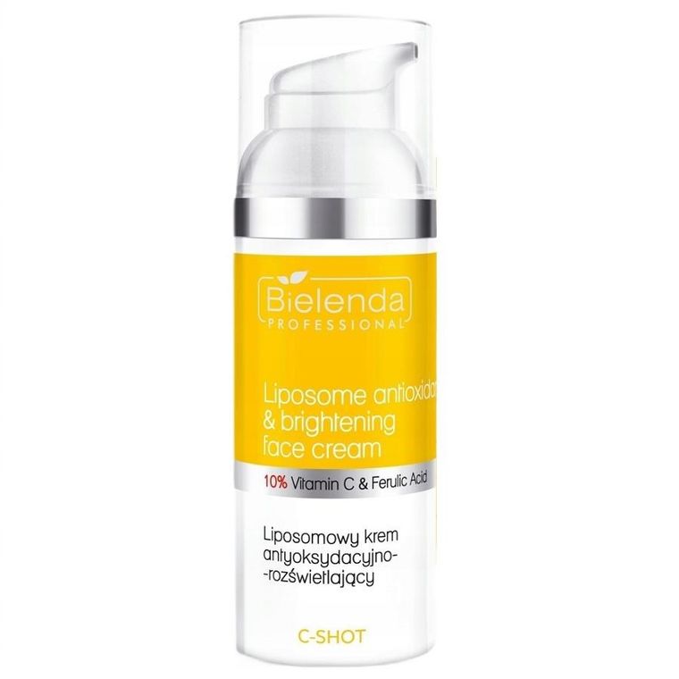 Bielenda Professional, C-Shot, liposomowy krem antyoksydacyjno-rozświetlający, 50 ml