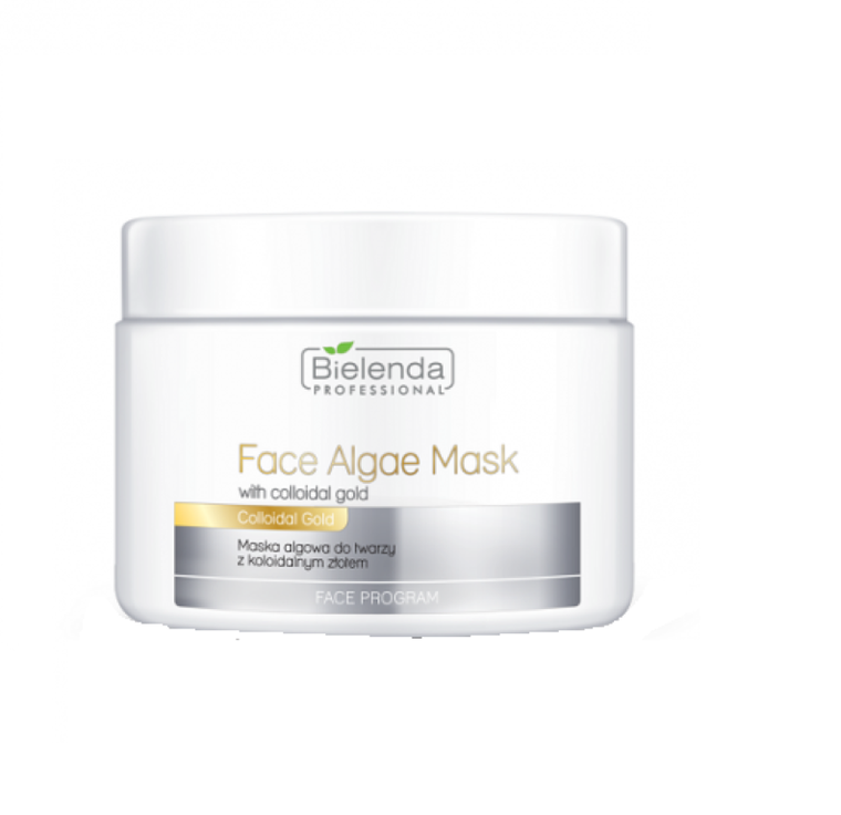 Bielenda Professional, Face Algae Mask With Colloidal Gold, maska algowa do twarzy z koloidalnym złotem, 190g