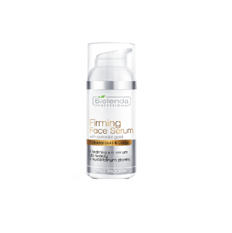 Bielenda Professional, Firming Face Serum With Colloidal Gold, ujędrniające serum do twarzy z koloidalnym złotem, 50 ml