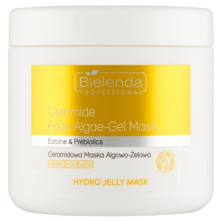 Bielenda Professional, Hydro Jelly Mask, ceramidowa maska algowo-żelowa, 190g