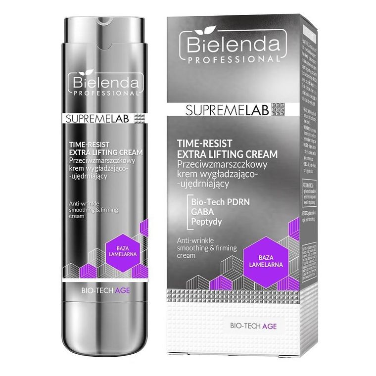 Bielenda Professional, SupremeLab Bio-Tech Age, przeciwzmarszczkowy krem wygładzająco-ujędrniający, 45 ml