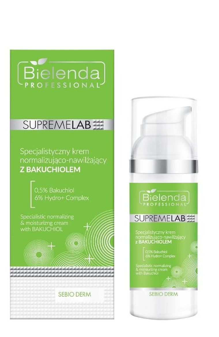 Bielenda Professional, SupremeLab Sebio Derm, specjalistyczny krem normalizująco-nawilżający, 50 ml