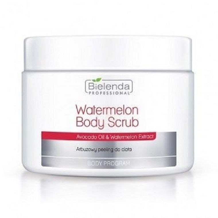 Bielenda Professional, Watermelon Body Scrub, arbuzowy peeling do ciała, 600 g
