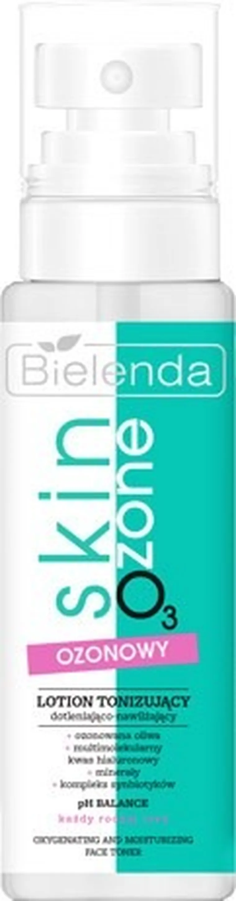 Bielenda, skin o3 zone, ozonowy lotion tonizujący dotleniająco, nawilżający, 100 ml