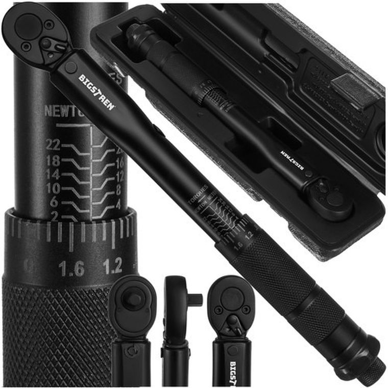 Bigstren, klucz dynamometryczny 1/4 2-24 nm