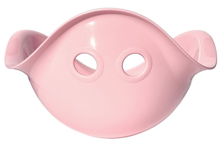 Bilibo, muszelka do zabawy, pudrowo różowa
