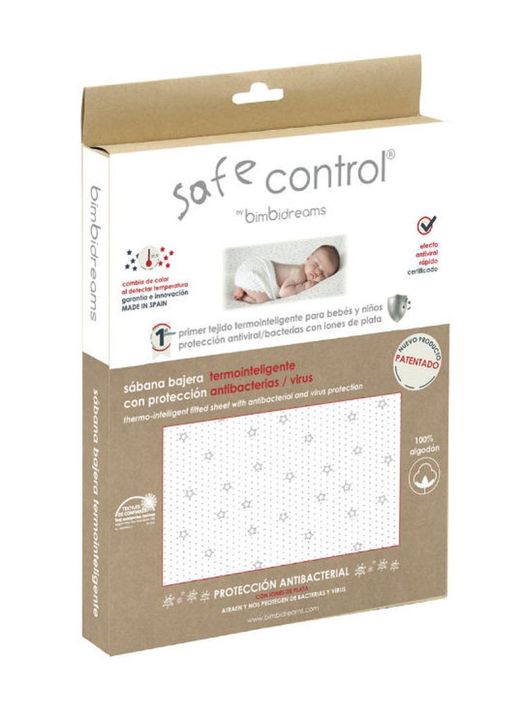 Bimbidreams, termointeligentne, nieprzemakalne prześcieradło z gumką, 60-120 cm