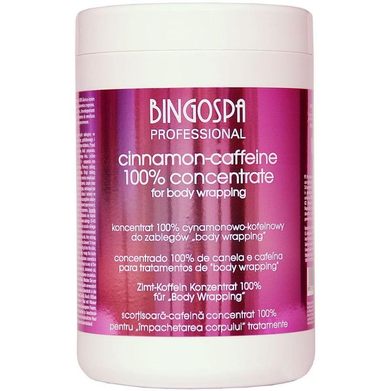 BingoSpa, bardzo mocny koncentrat cynamonowo-kofeinowy, 1000g