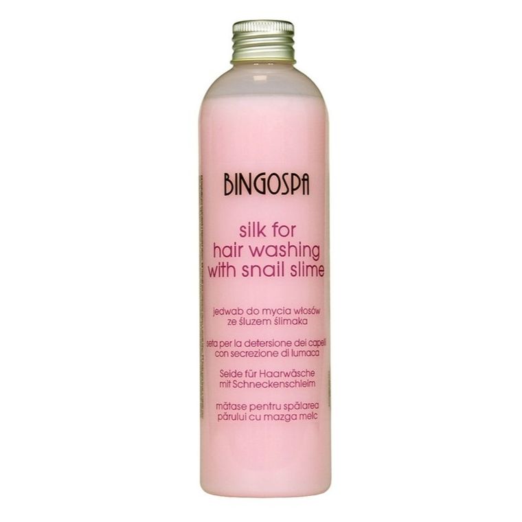 BingoSpa, jedwab do mycia włosów ze śluzem ślimaka, 300 ml