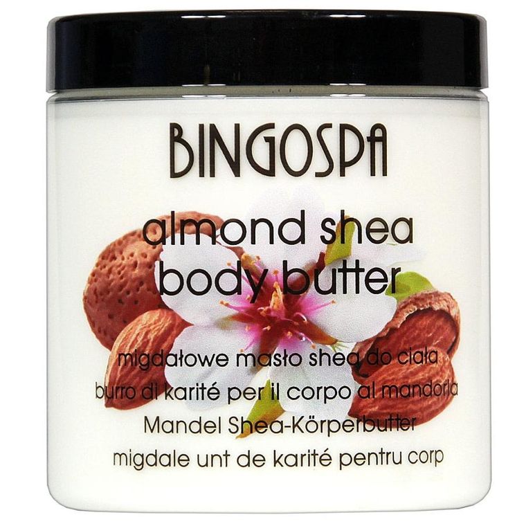 BingoSpa, migdałowe masło shea do ciała, 250g