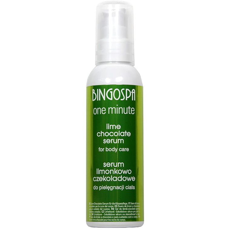 BingoSpa, One Minute, serum limonkowo-czekoladowe do pielęgnacji ciała, 135g