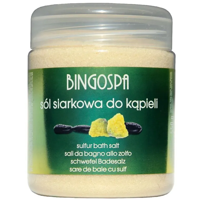 BingoSpa, sól siarkowa do kąpieli, 600g