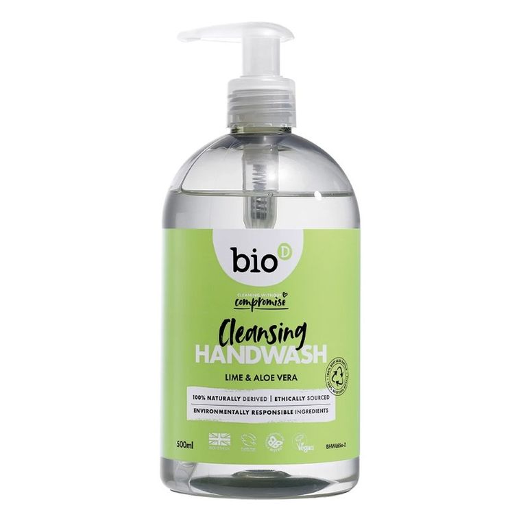 Bio-D, mydło w płynie, limonka/aloes, 500 ml