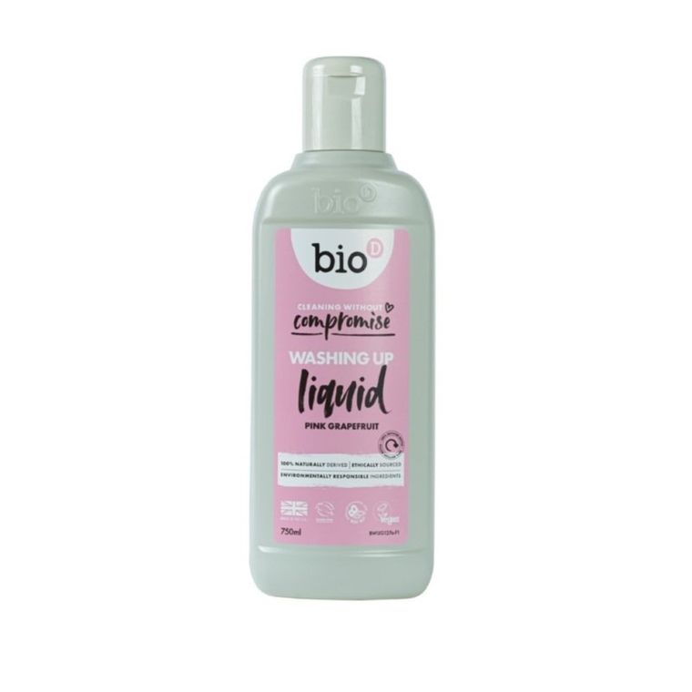 Bio-D, skoncentrowany płyn do mycia naczyń, grejpfrut, 750 ml