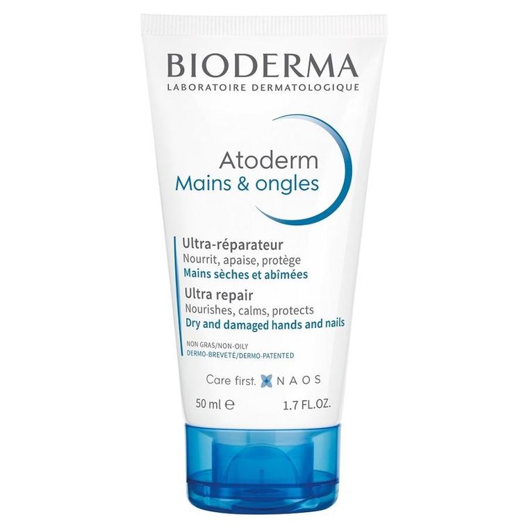 Bioderma, Atoderm Mains & Ongles, ultraodżywczy krem do rąk, 50 ml