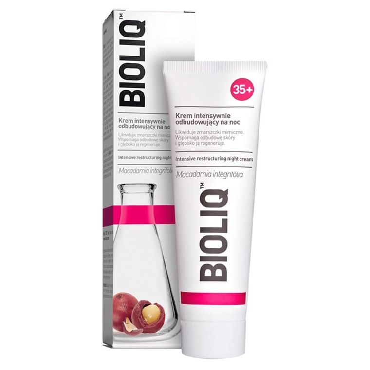 Bioliq, 35+, krem intensywnie odbudowujący na noc, 50 ml