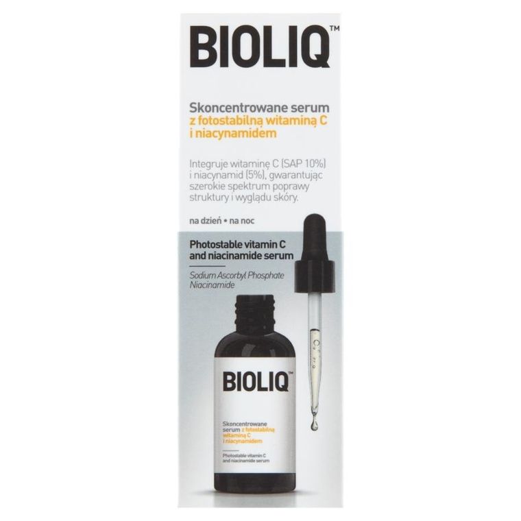 Bioliq, Pro, skoncentrowane, serum z fotostabilną witaminą C i niacynamidem, 20 ml