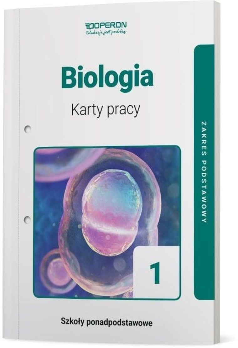 Biologia. Karty pracy ucznia 1. Liceum i technikum.. Zakres podstawowy