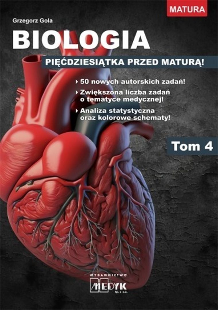 Biologia. Pięćdziesiątka przed maturą. Tom 4