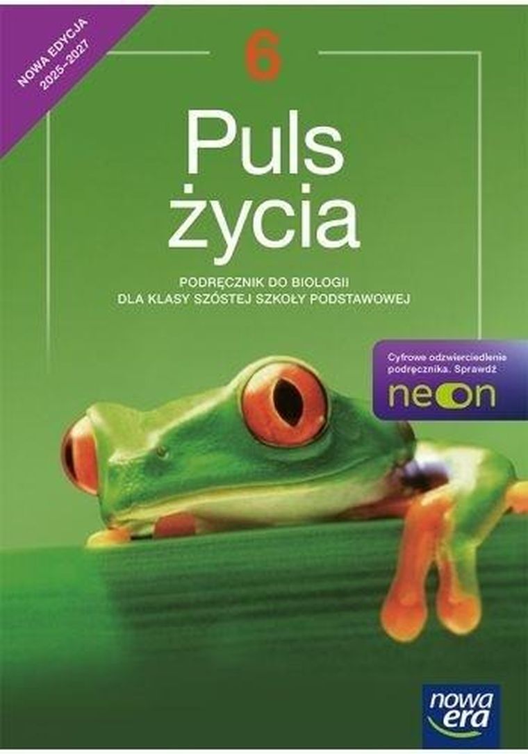Biologia. SP 6 Puls życia Neon. Podręcznik
