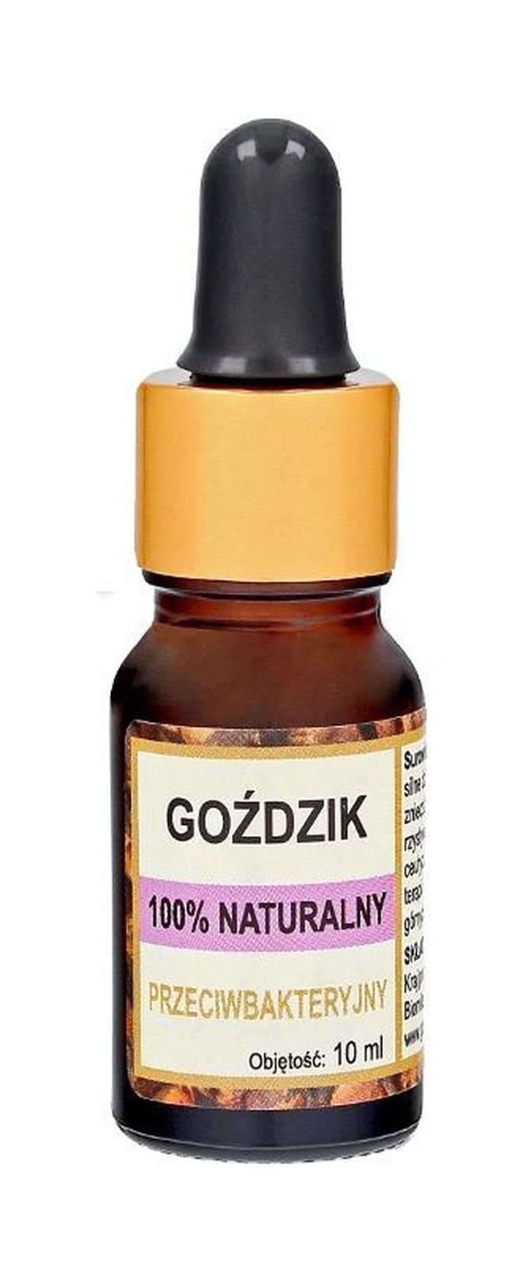 Biomika, 100% naturalny olejek goździkowy, przeciwbakteryjny, 10 ml