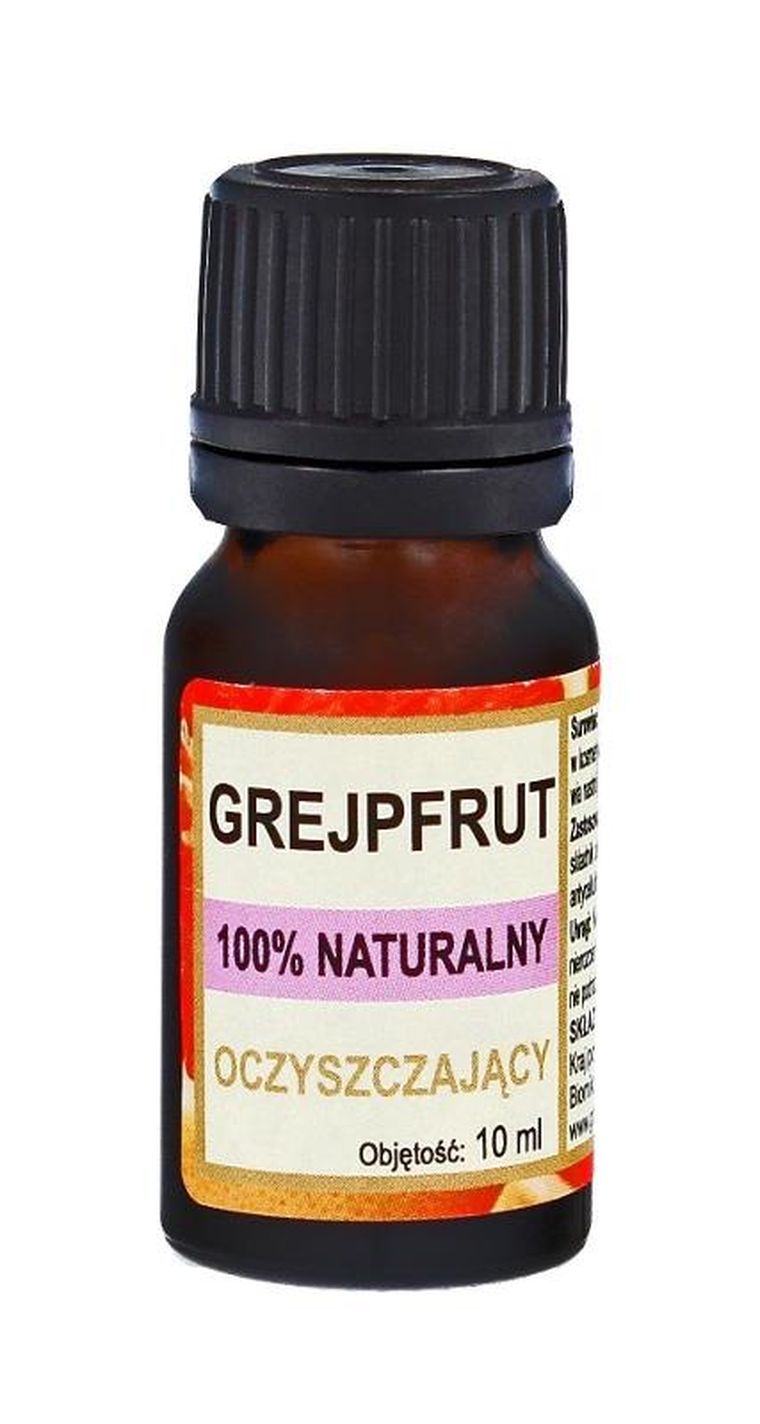 Biomika, 100% naturalny olejek grejpfrutowy, oczyszczający, 10 ml
