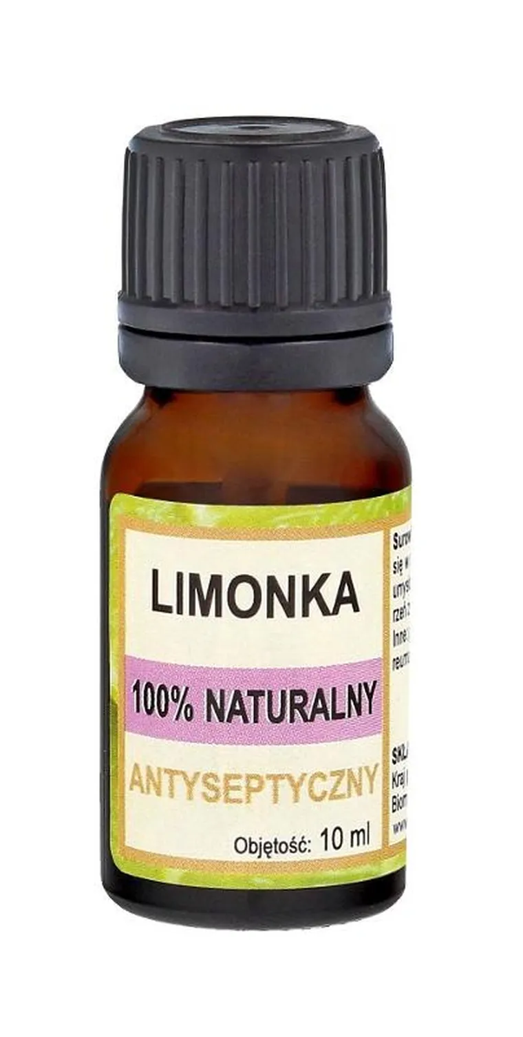 Biomika, 100% naturalny olejek limetkowy, antyseptyczny, 10 ml