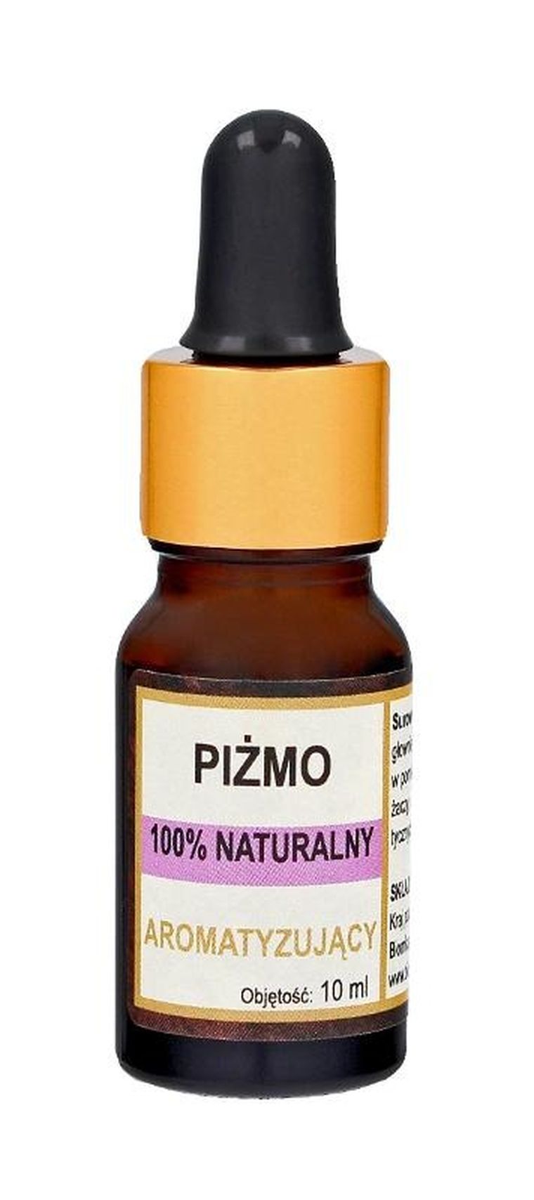 Biomika, 100% naturalny olejek piżmowy, aromatyzujący, 10 ml