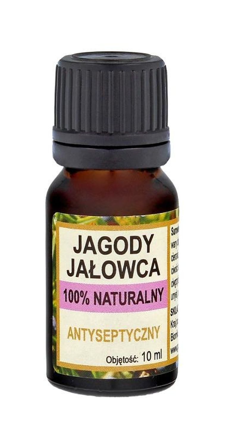 Biomika, 100% naturalny olejek z jagód jałowca, antyseptyczny, 10 ml