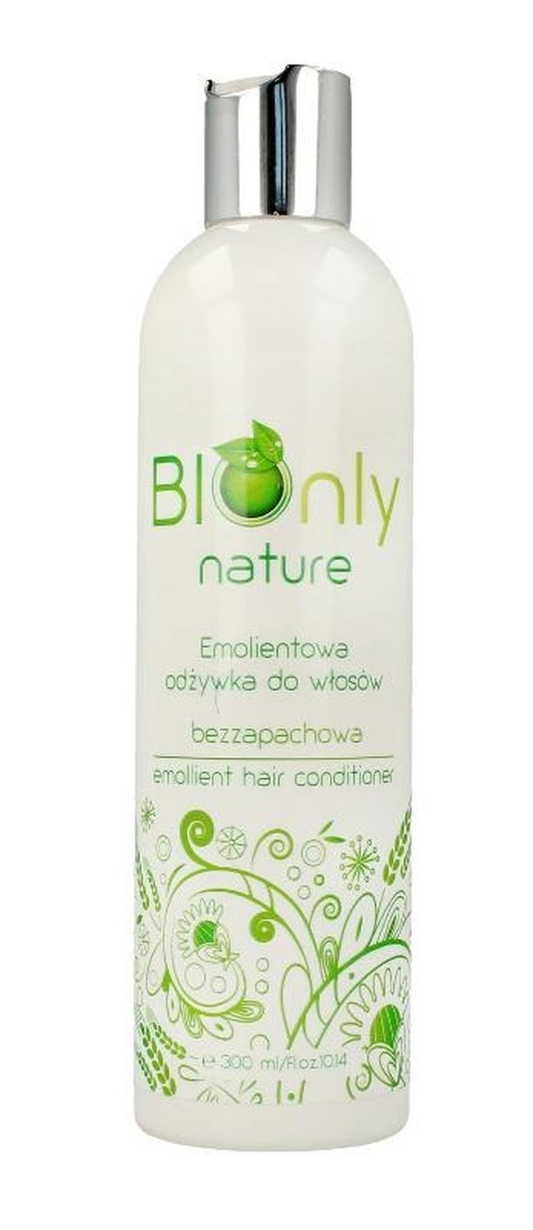 BIOnly, Nature, emolientowa odżywka do włosów suchych i zniszczonych, 300 ml