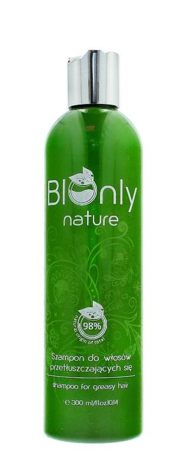 BIOnly, Nature, szampon do włosów przetłuszczających się, 300 ml