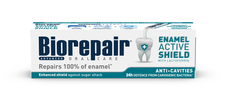 BioRepair, Active Shield, pasta do zębów, 75 ml